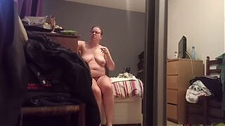 intimate homely scenes of my curvy mom