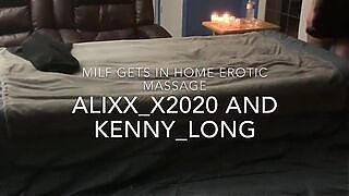Mom gets inside home naughty strokes and happy ending