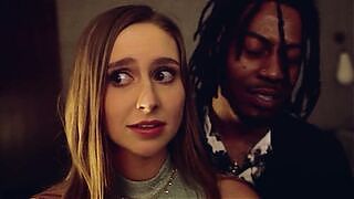 Laney Grey gets fucked in different positions by the black dude